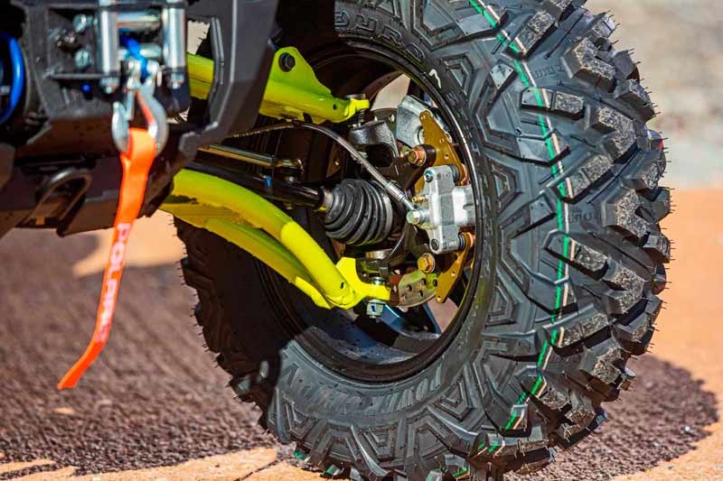 prueba polaris sportsman xp 1000 s 2022 detalle freno delantero ok