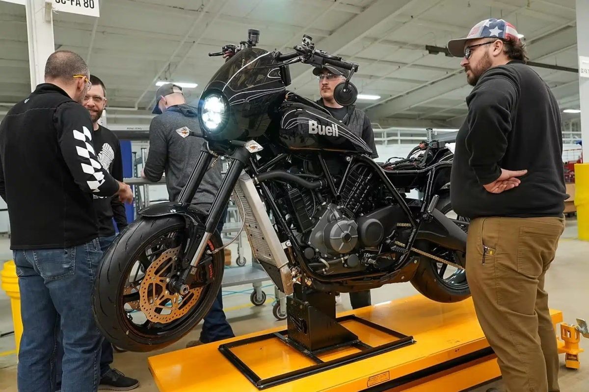Fotos Cumplen su palabra: las primeras Buell Super Cruiser ya fueron entregadas