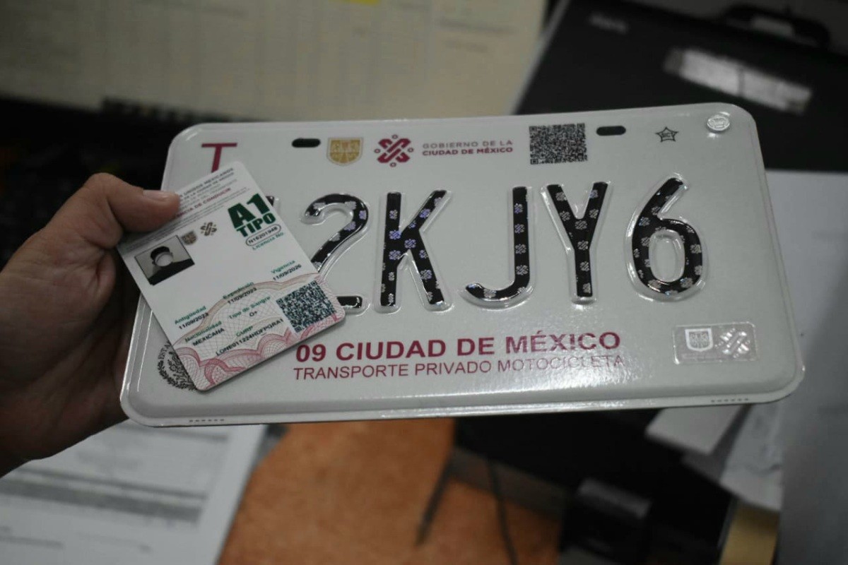 Fotos Consejos para realizar el alta de placas de motocicleta nueva en CDMX