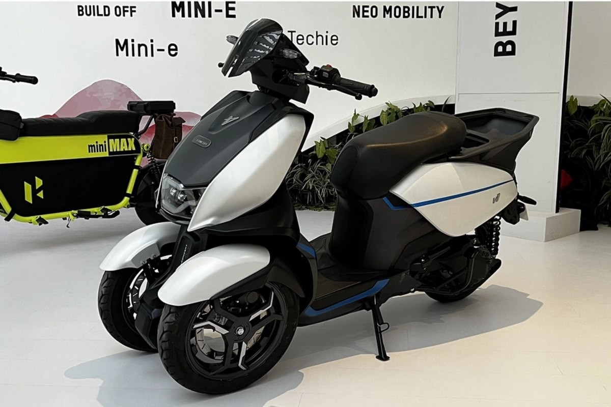 Fotos Hero motos presentó su primer scooter de tres ruedas eléctrico