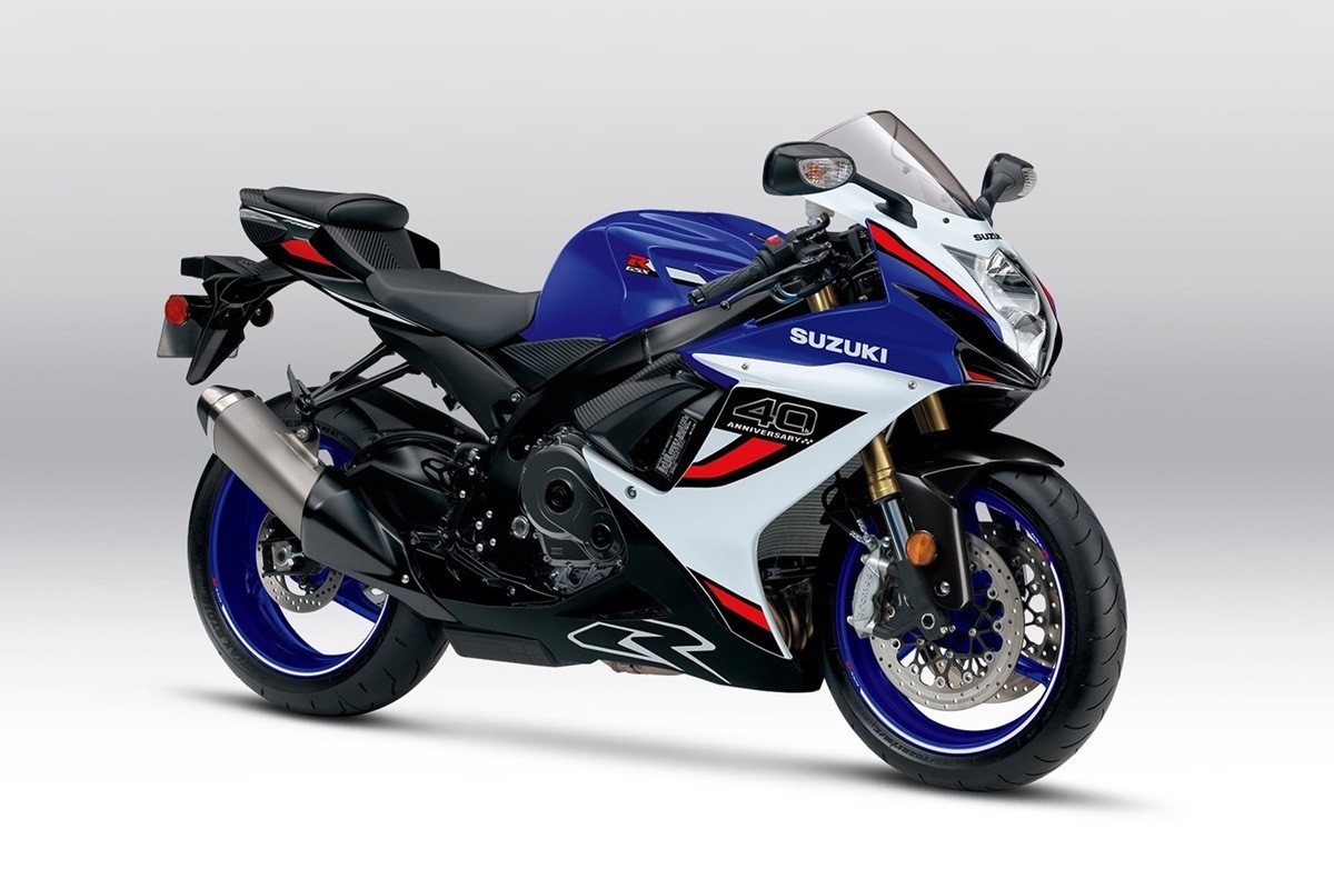 Fotos Suzuki presentó su gama GSX-R600 y GSX-R750 2027: ambas incluyen la GSX-R 40th Anniversary Edition