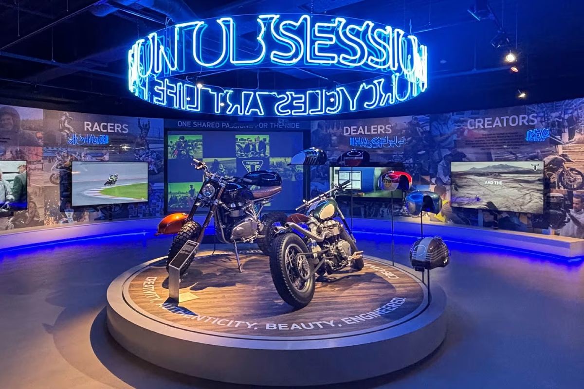 Fotos Triumph Factory Visitor Experience: la firma británica apuesta por un enfoque más digital para mejorar la experiencia de los visitantes