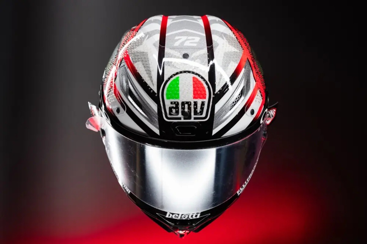 Fotos AGV presentó un nuevo diseño de casco seis veces más eficaz para contrarrestar las fuerzas de rotación en la cabeza