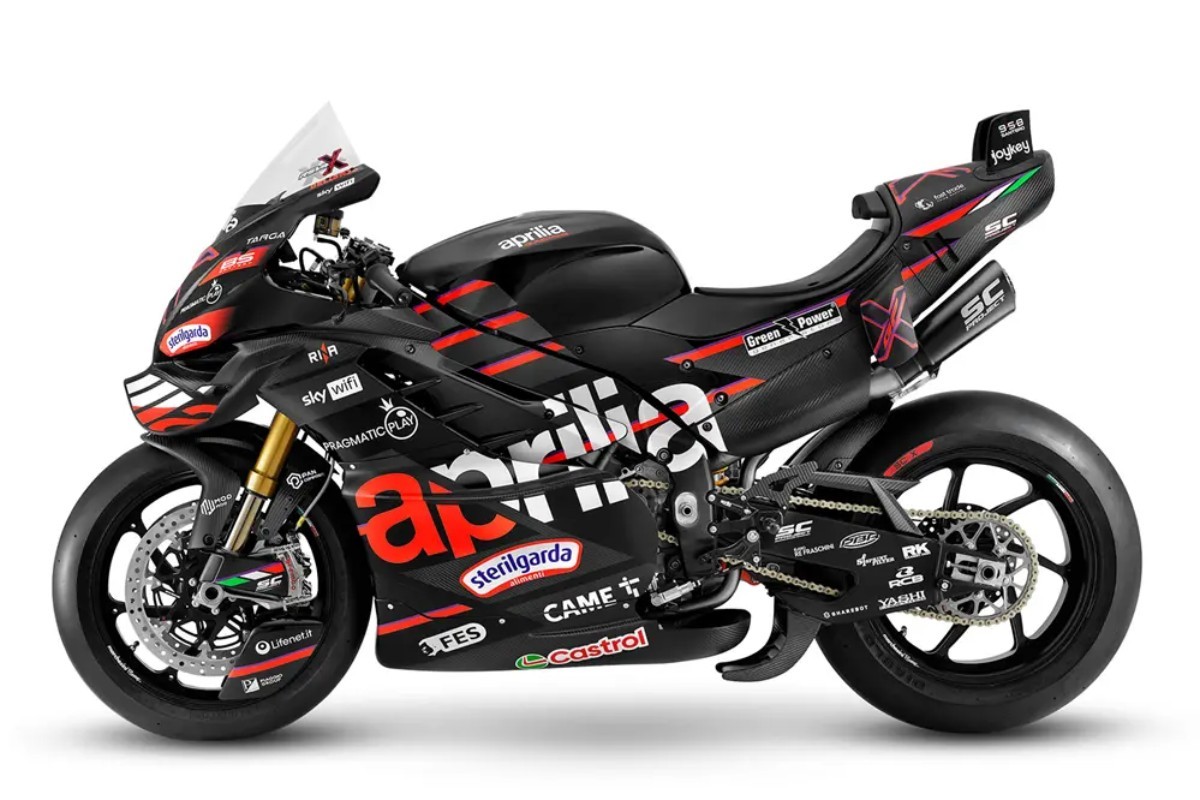 Fotos Aprilia celebra a lo grande se décimo aniversario en MotoGP con la extrema y exclusiva RSV4 X-GP