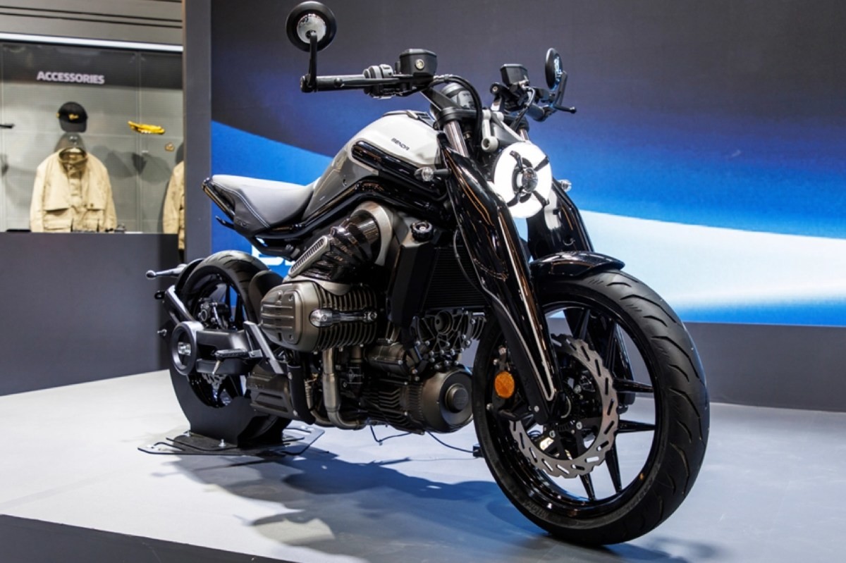 Fotos EICMA 2025: Benda P51 boxer twin hybrid concept, impresionante rendimiento, que se pone al tú por tú con motos grandes
