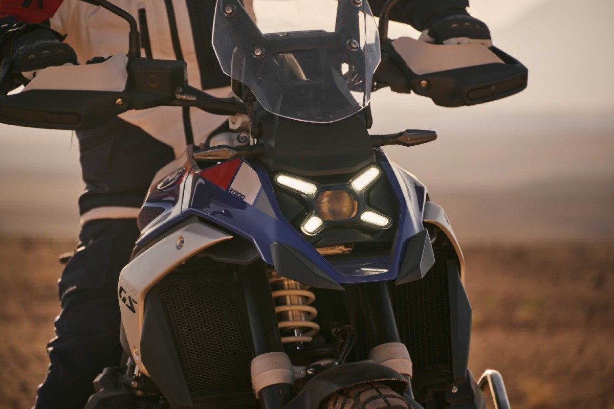 Fotos BMW Motorrad presentó la solicitud de una patente para un nuevo sistema de iluminación