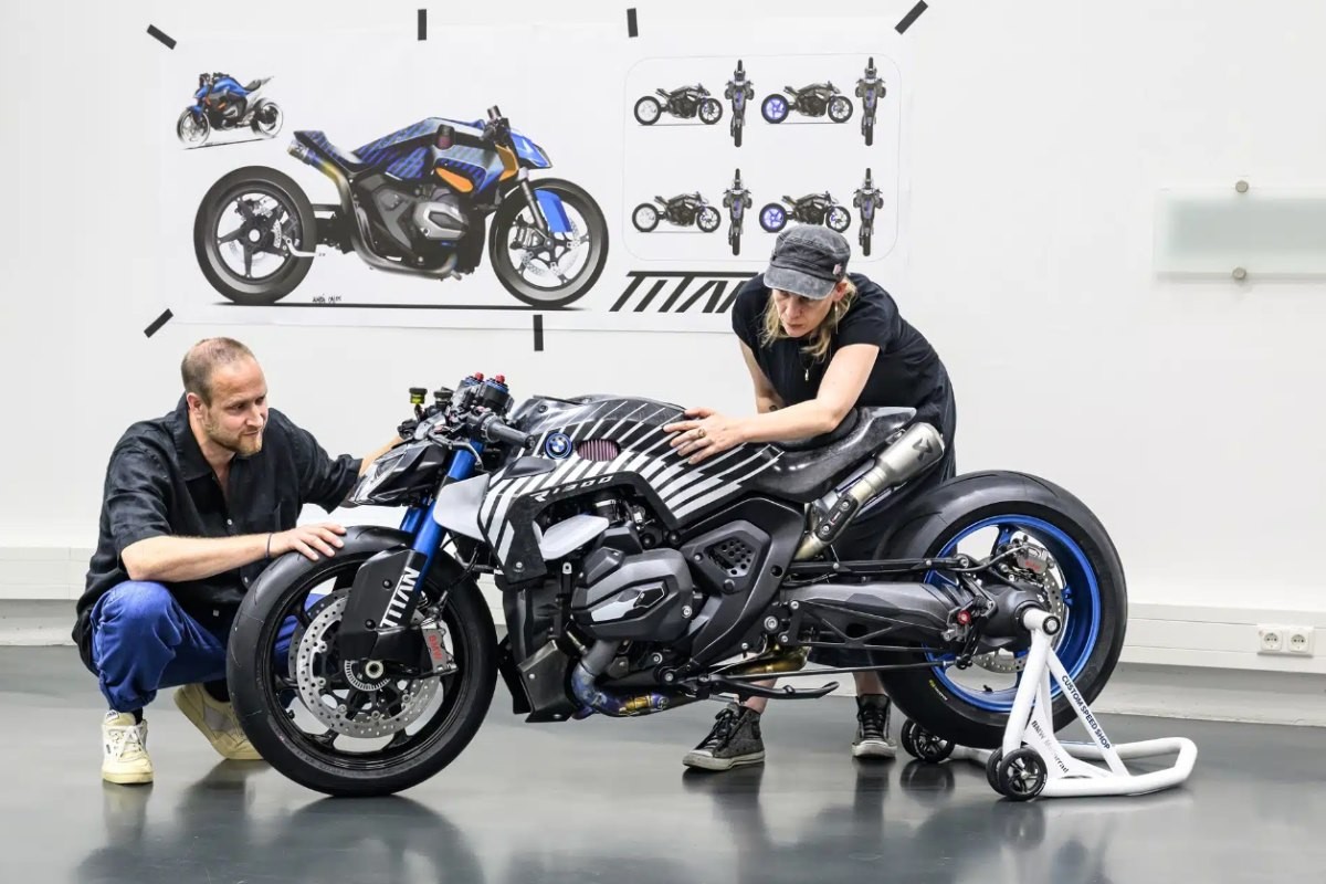 Fotos BMW R 1300 R Titan: conoce el concepto creado a partir del trabajo conjunto de un grupo de empleados de BMW