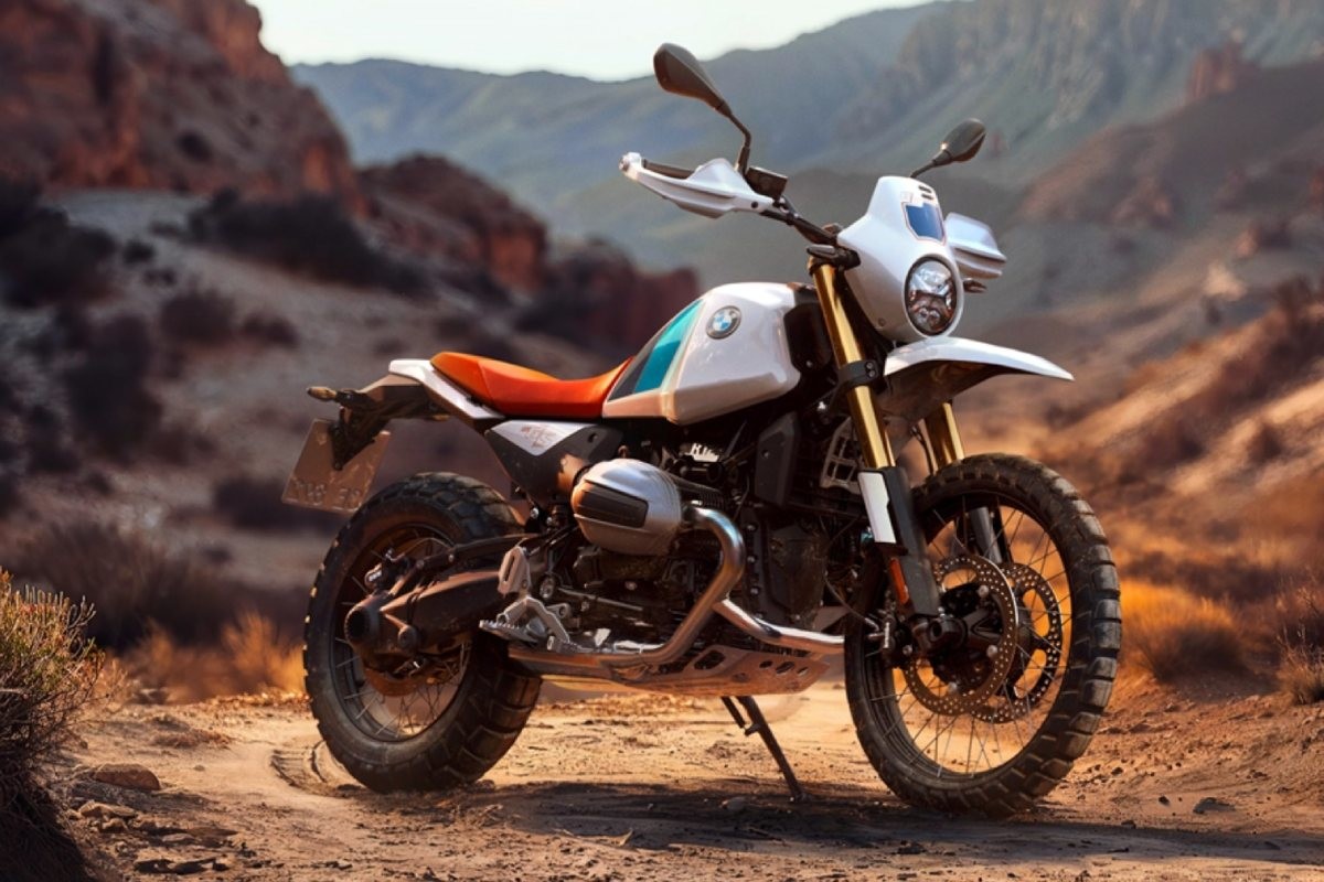 Fotos BMW presentó la nueva R12 G/S, una moto que combina estilo retro con capacidades de aventura todoterreno