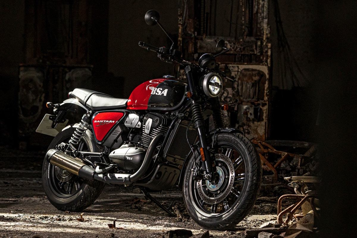 bsa bantam 350 prueba 2