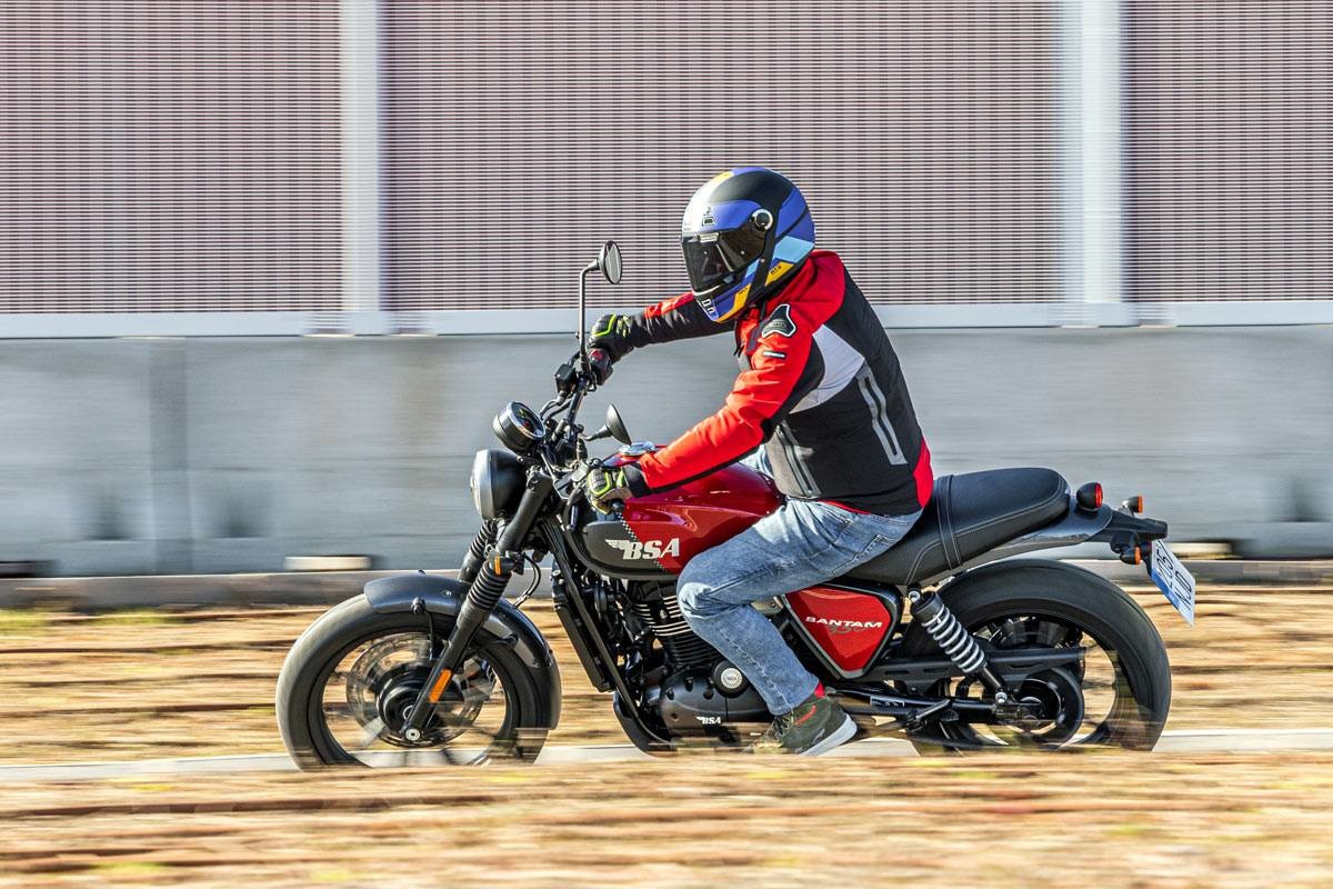 bsa bantam 350 prueba 4