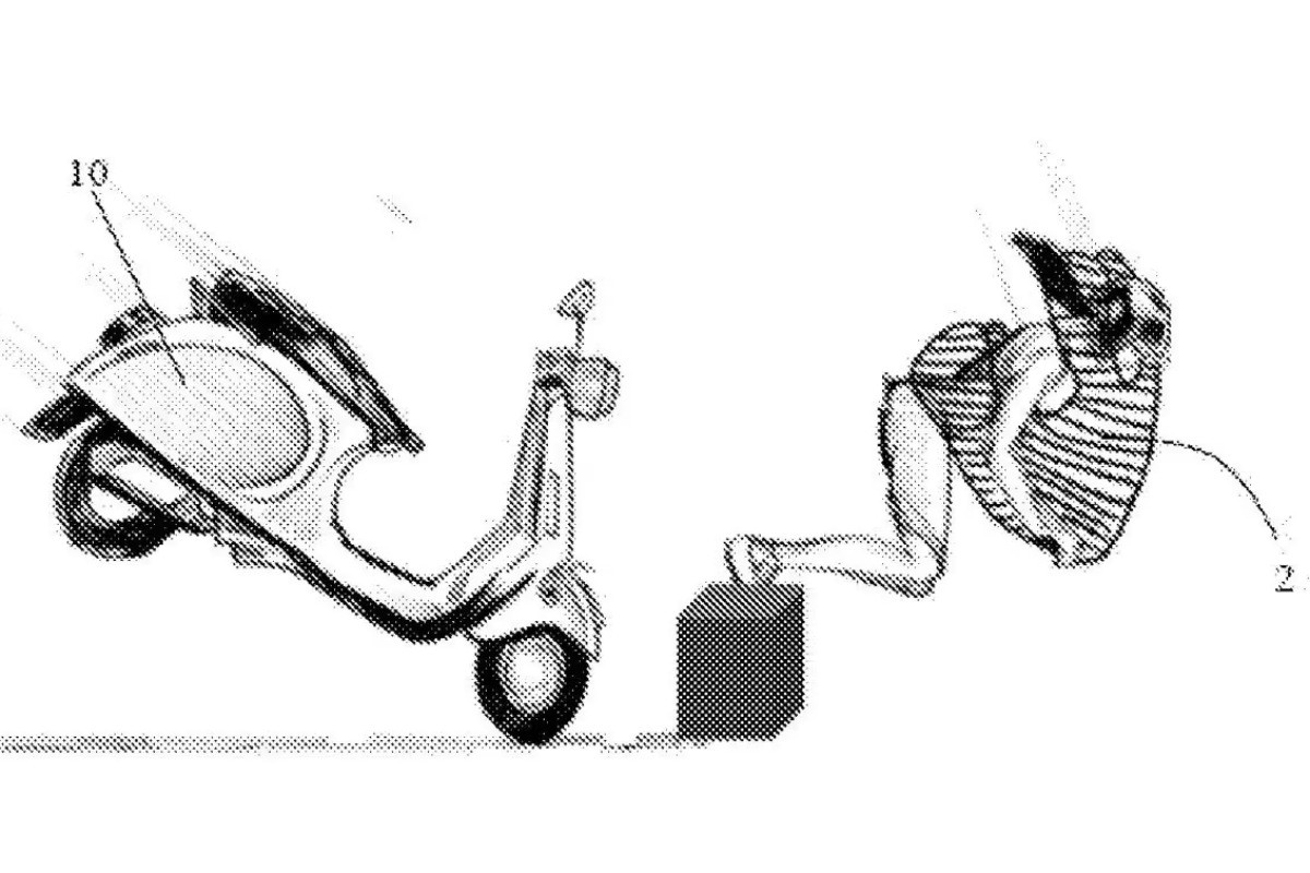Fotos Autoliv: así es la bolsa de aire para motocicletas que lo envuelve en caso de un impacto