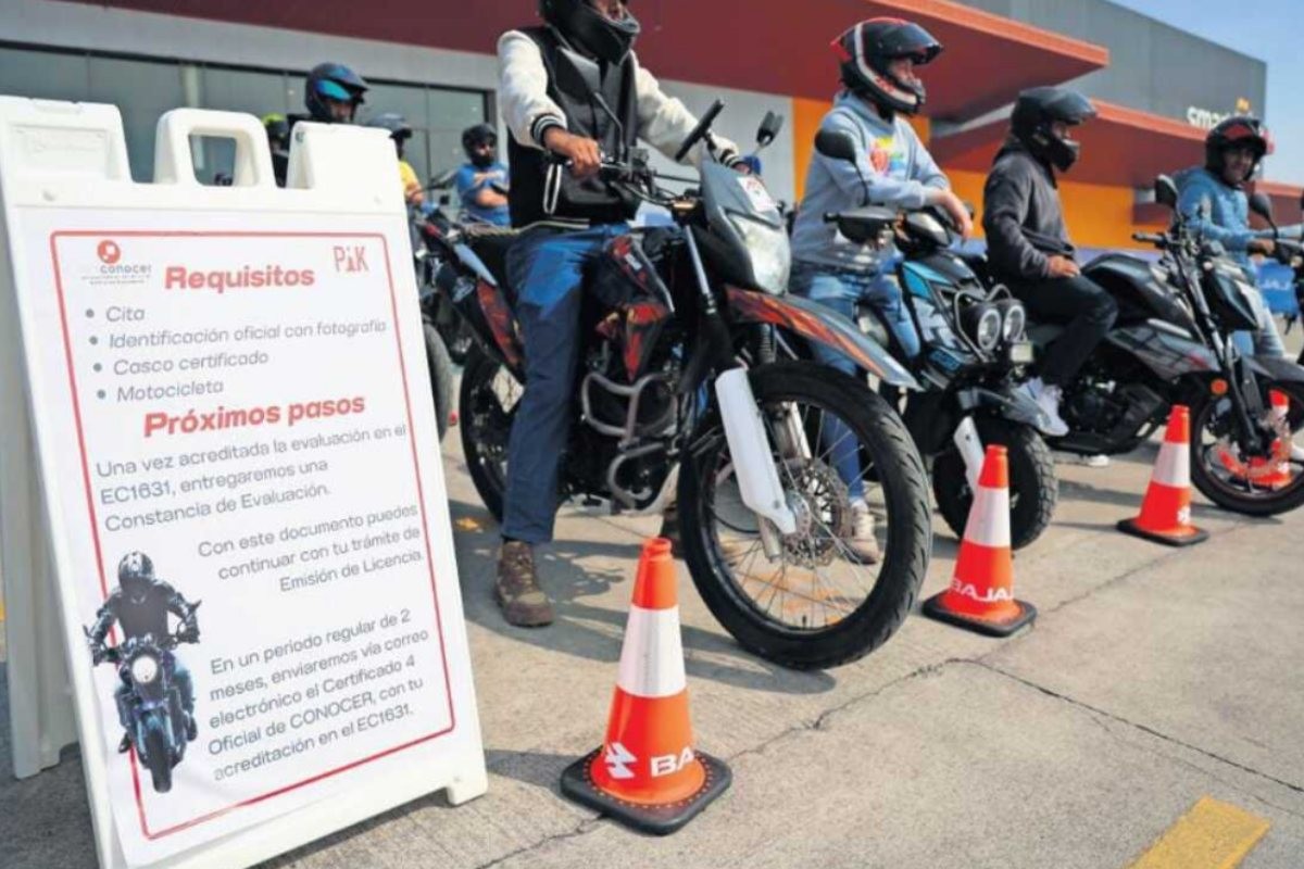 Fotos Cada vez son más los motociclistas certificados en el Estado de México