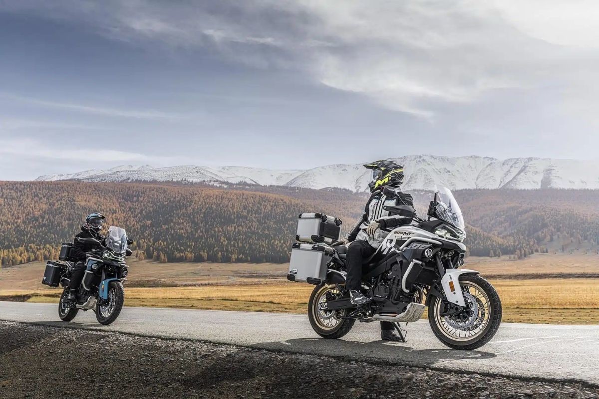 Fotos La recién presentada 800MT-ES, equipada con suspensión electrónica, da cuenta de todo lo que está por llegar por parte de CFMoto