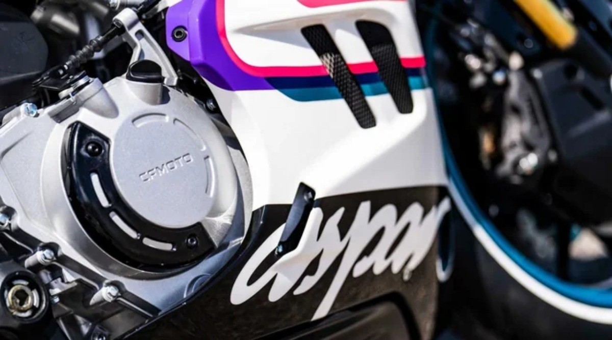 Fotos CFMOTO quiere imponer sus reglas con su primer modelo superdeportivo de 600 cc