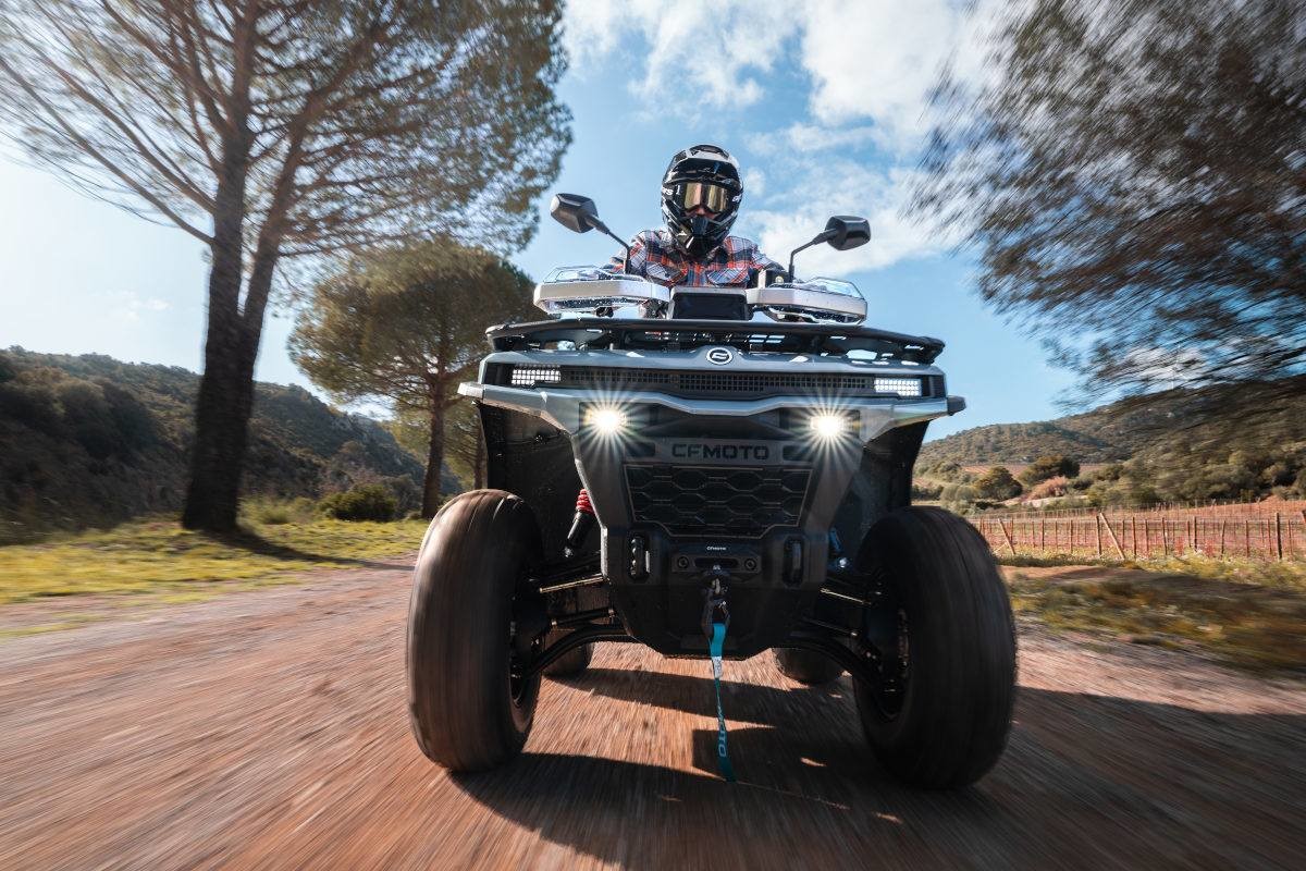 prueba gama atv cfmoto cforce 2026 accion 5