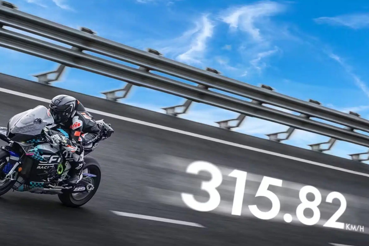 Fotos CFMoto quiere mandar a la lona a Ducati y Aprilia con su V4 y ya va por buen camino: ya es la moto china más rápida de la historia