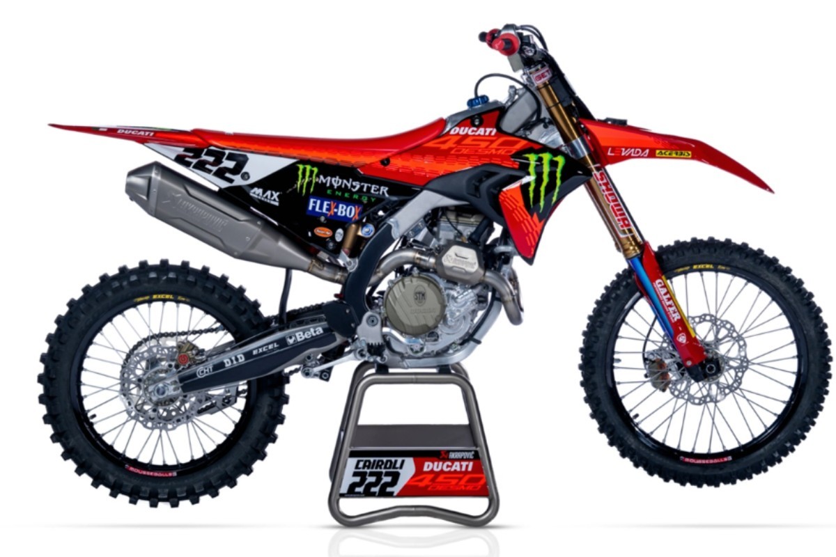Fotos La llegada de la nueva Ducati Desmo450 MX 2025 está cada vez más cerca