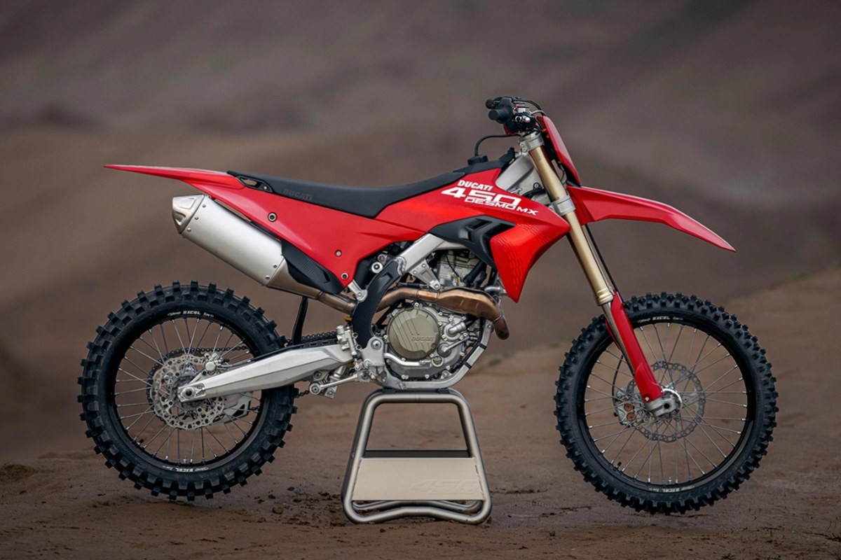 Fotos La nueva Ducati Desmo450 MX estará disponible en nuestro país en julio de este año