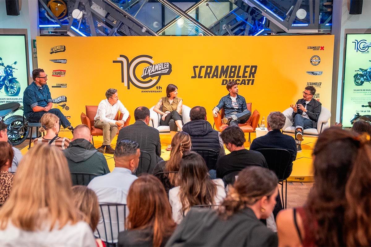 ducati scrambler 10 años 2