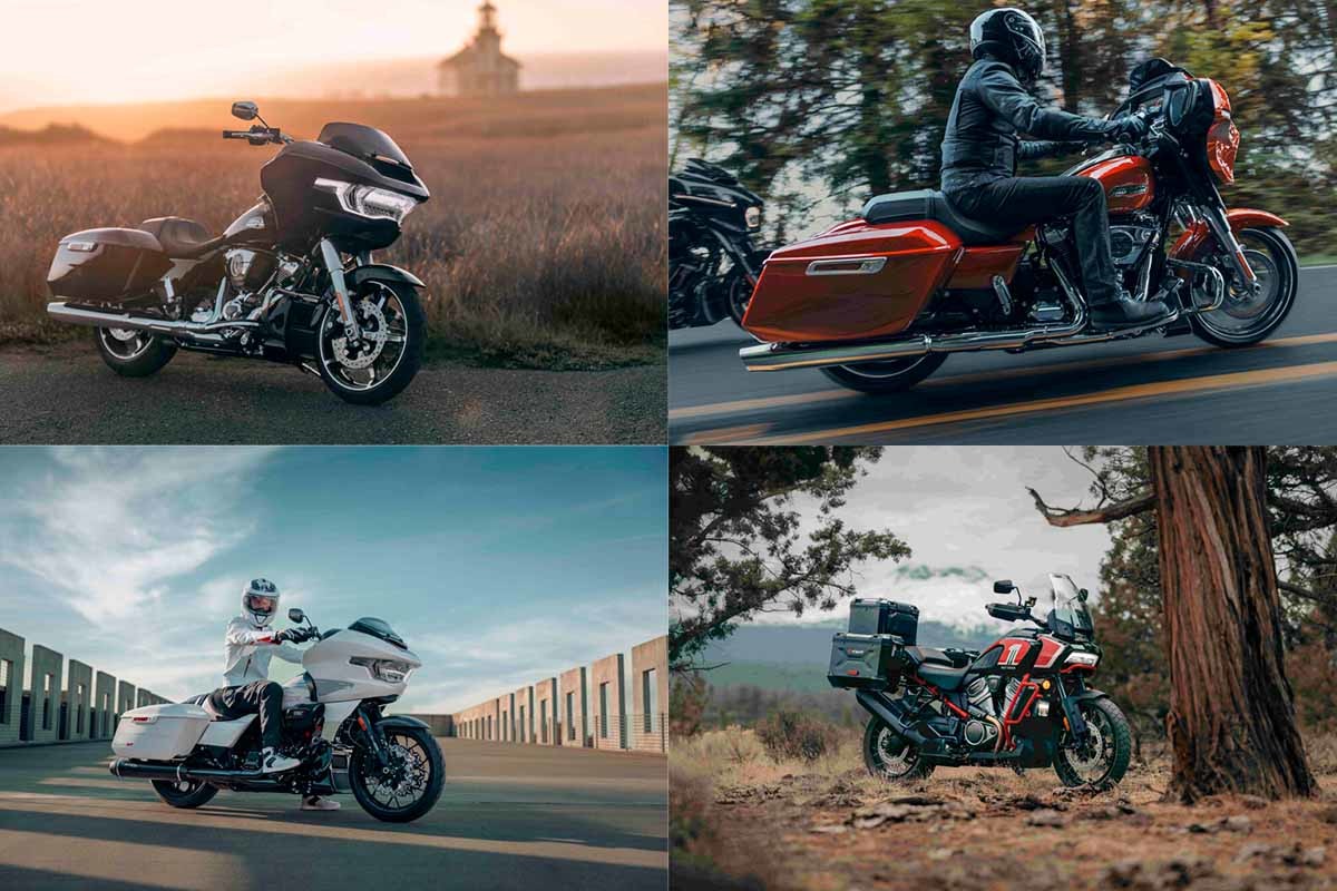 Fotos Harley Davidson y sus novedades CVO para este 2024