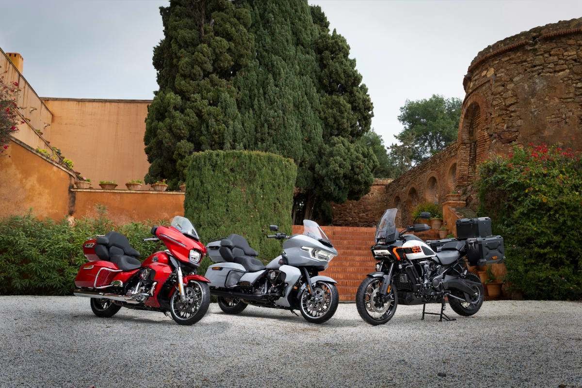 Fotos Prueba Gama Harley Davidson 2026: Pan America 1250 Limited, Road Glide & Street Glide Limited