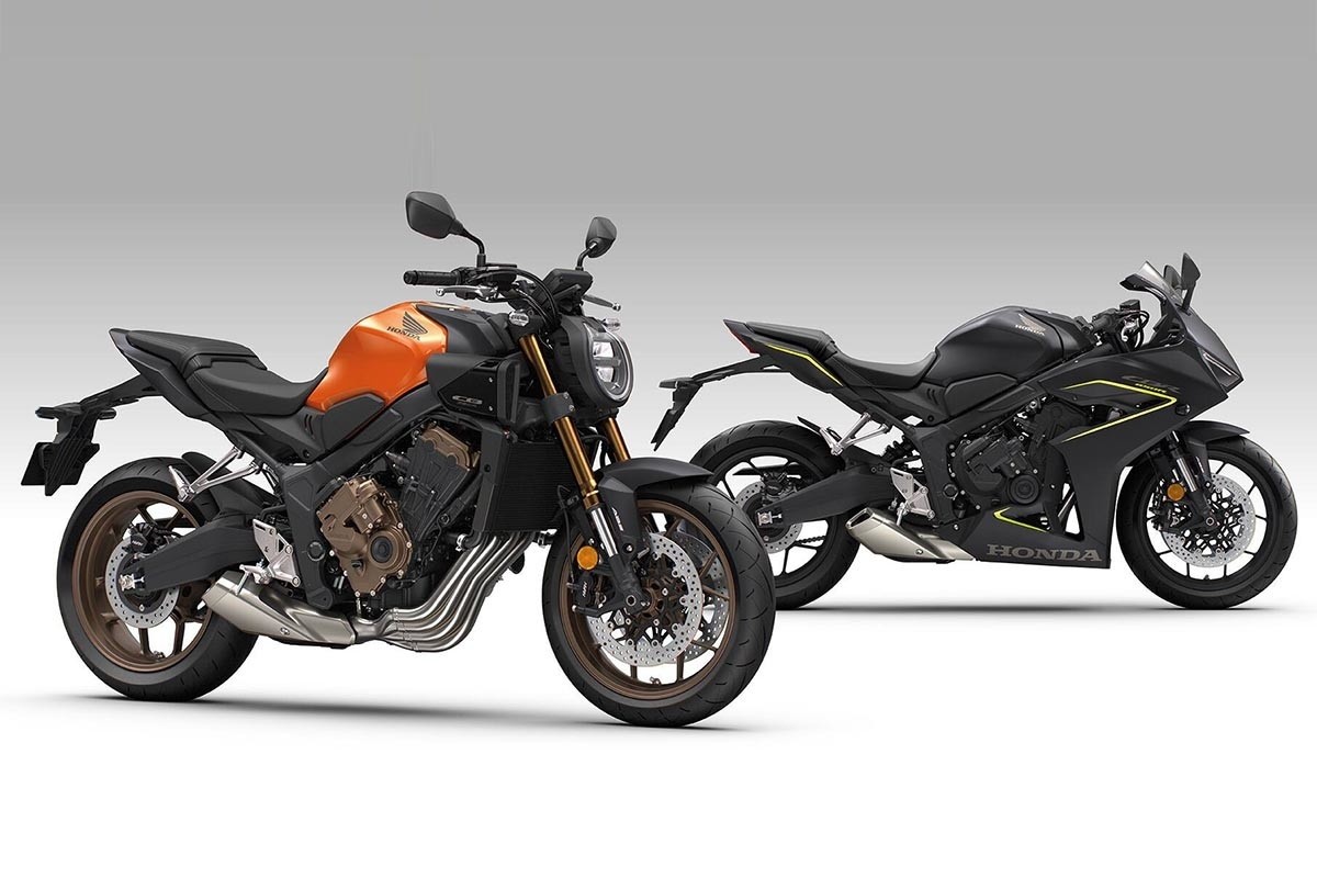 Fotos Honda sometió a cirugía estética a las CBR650R y CB650R para 2026