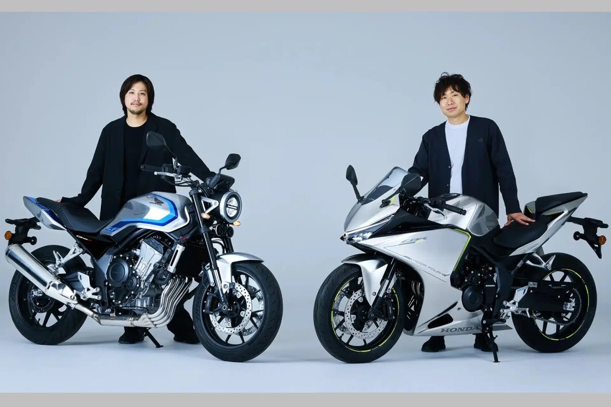 Fotos CB400 y CBR400R de 4 cilindros: Honda revive el mito
