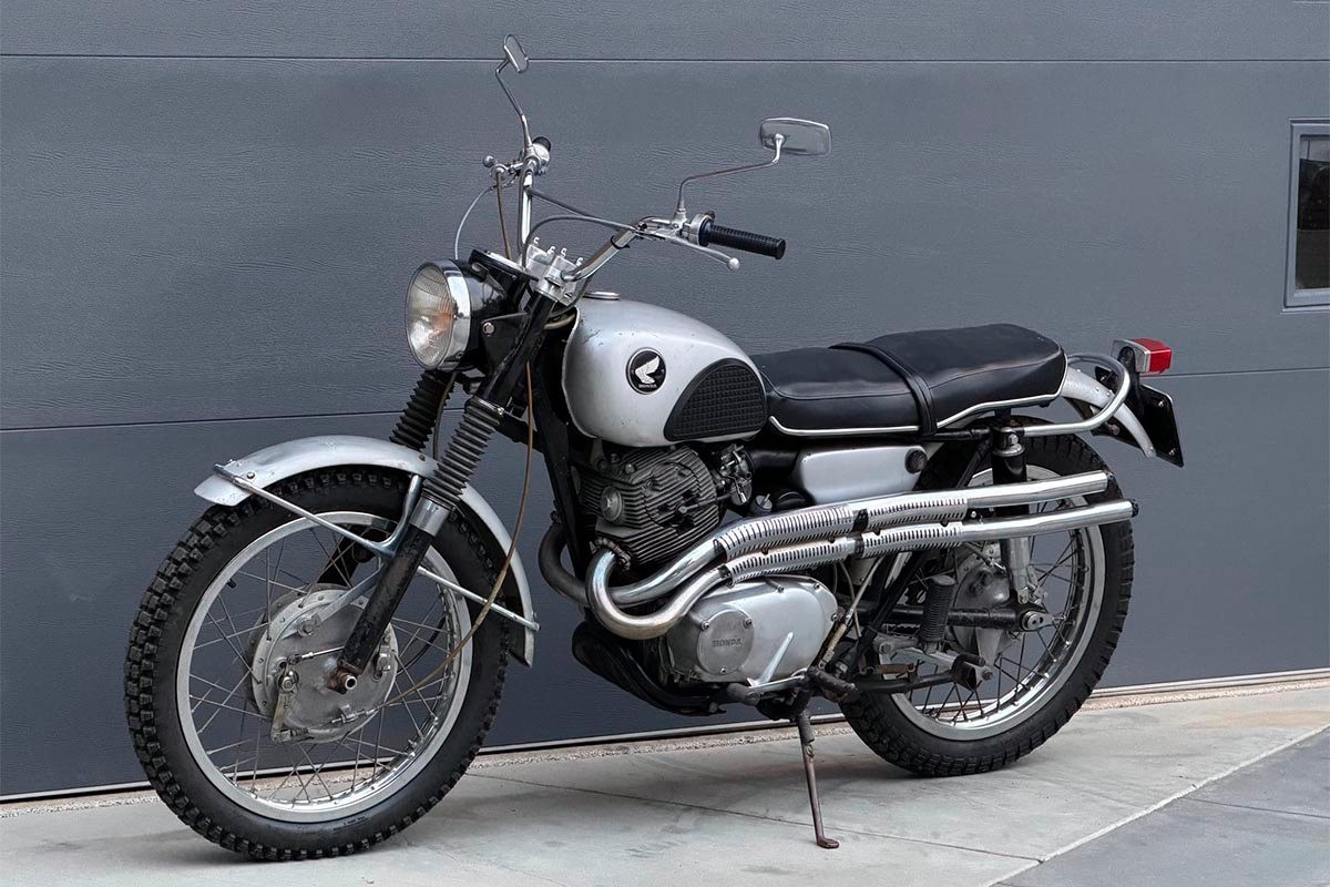 Fotos No sólo las Harley: Elvis también usaba una Honda CL72 Scrambler y está a la venta