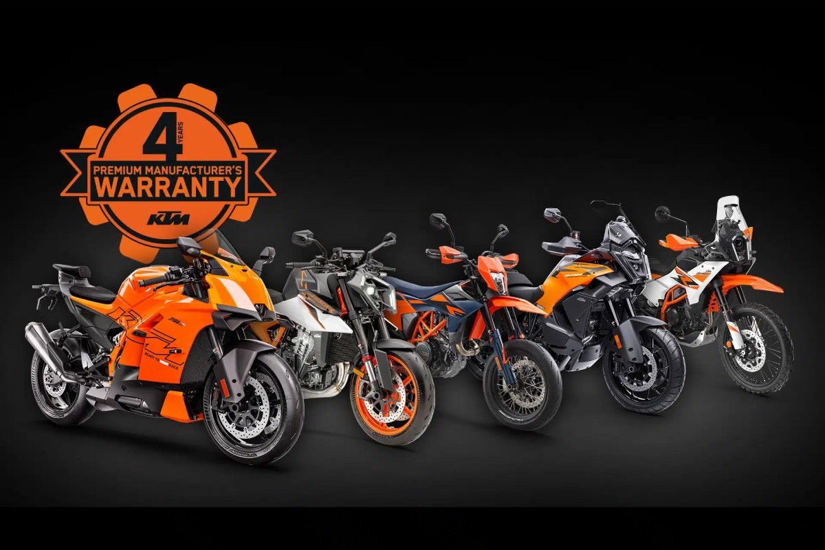 Fotos Ahora serán cuatro años: KTM amplía la cobertura de su Garantía Premium