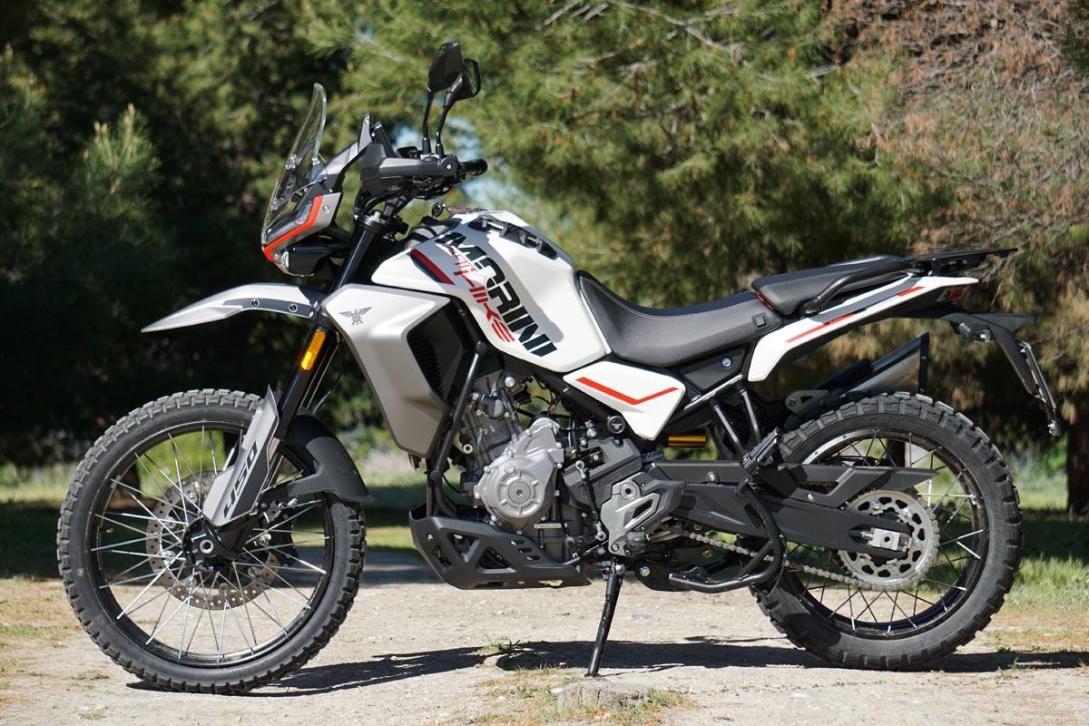 prueba moto morini alltrhike 2026 2