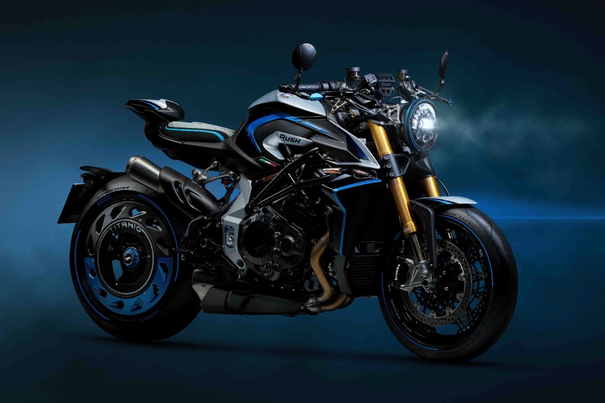 Fotos MV Agusta Rush Titanio: así de radical es la nueva hyper naked de la casa italiana