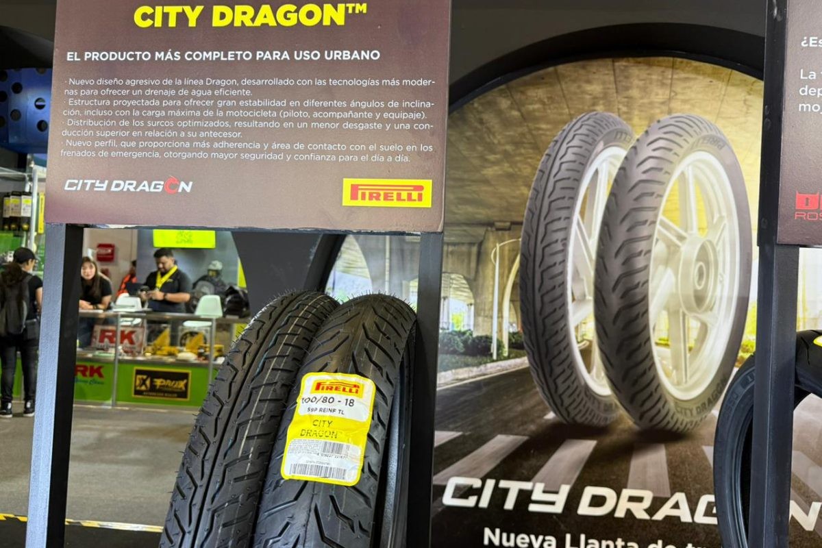 Fotos EXPO MOTO WTC 2025: Pirelli presentó para México su línea de neumáticos City Dragon