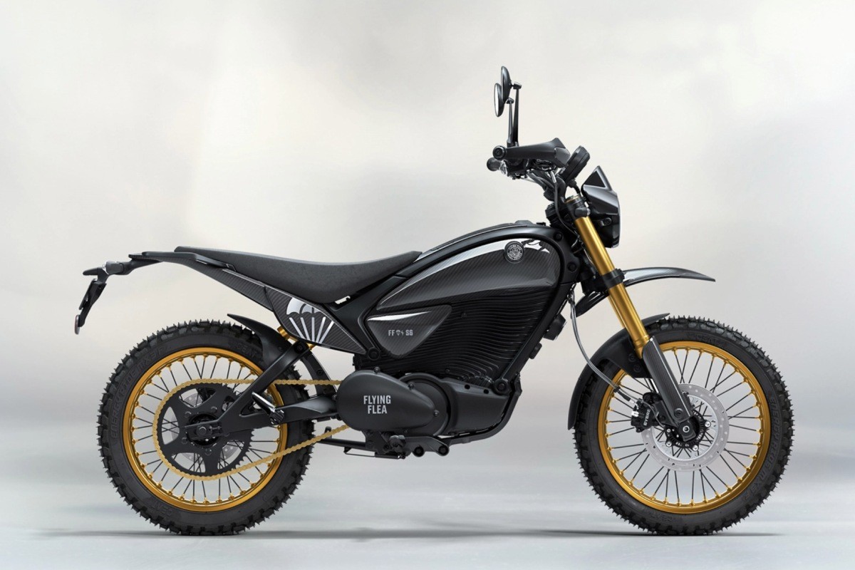 Fotos EICMA 2025: La Flying Flea, derivada de Royal Enfield, presentó una nueva variante scrambler