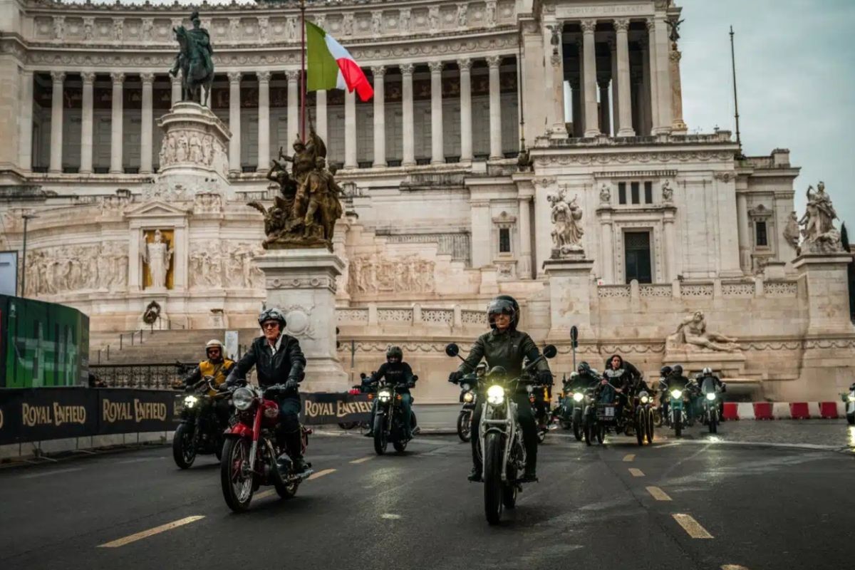 royal enfield maraton roma 3