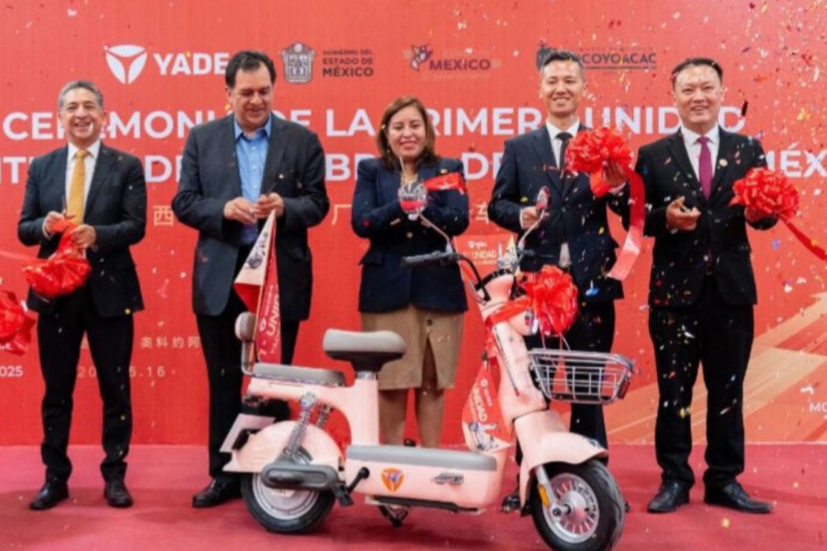 Fotos Yadea inició producción de scooters eléctricos en Estado de México