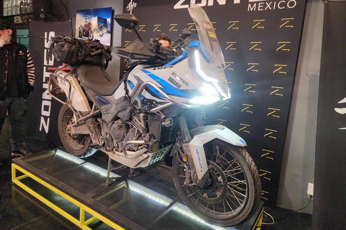 Fotos Zontes presentó en México la nueva 703 F Super Adventure, el primer mercado fuera de China en recibirla